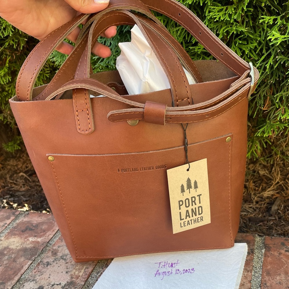 Portland Leather Goods Mini Cross-Body - mystery color! ⭐️🦄🤩